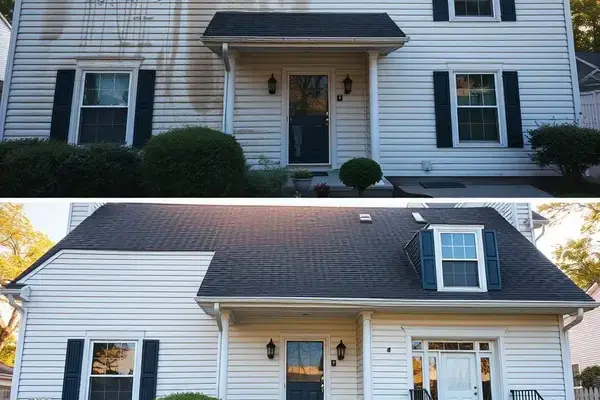 House exterior cleaning