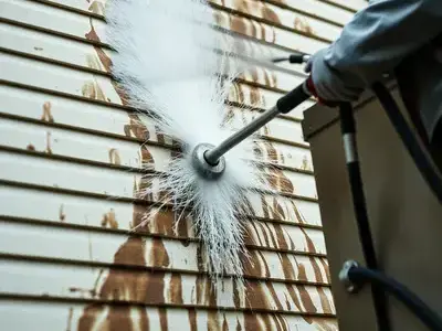 Siding cleaning