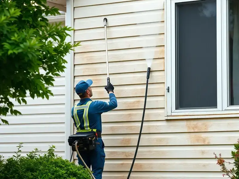 Professional house washing service